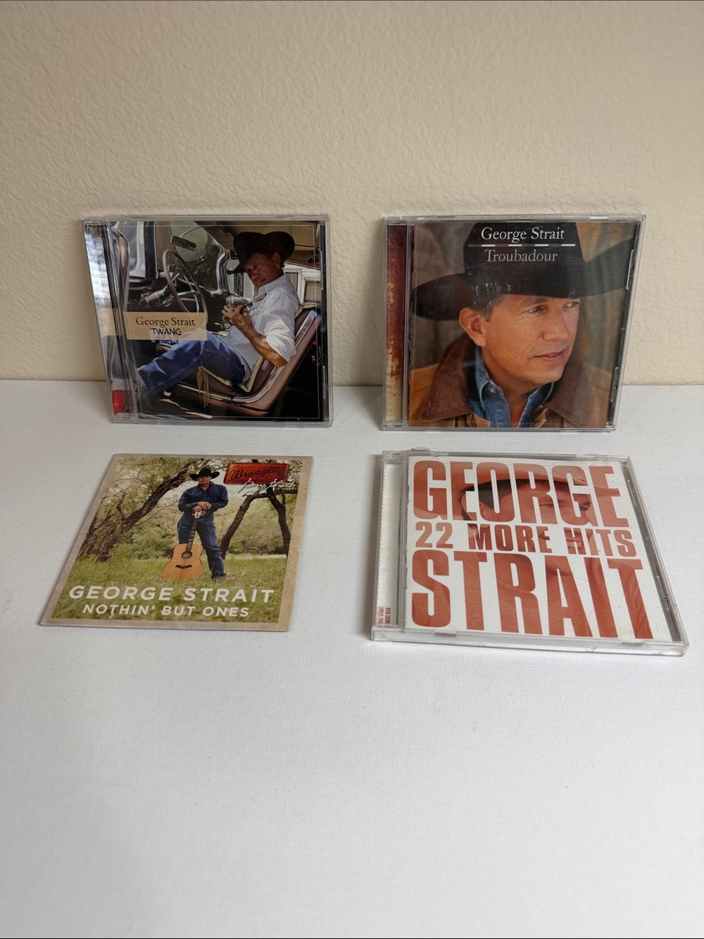 George Strait CD Lot - 4 Albums